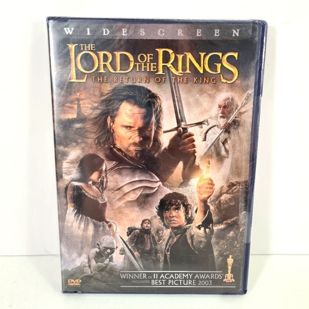 The Lord of the Rings: The Return of the King(DVD, 2004, 2-Disc Set, Widescreen)